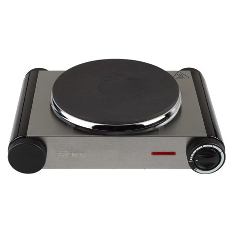 Tristar | Free standing table hob | KP-6191 | Number of burners/cooking zones 1 | Stainless Steel/Black | Electric